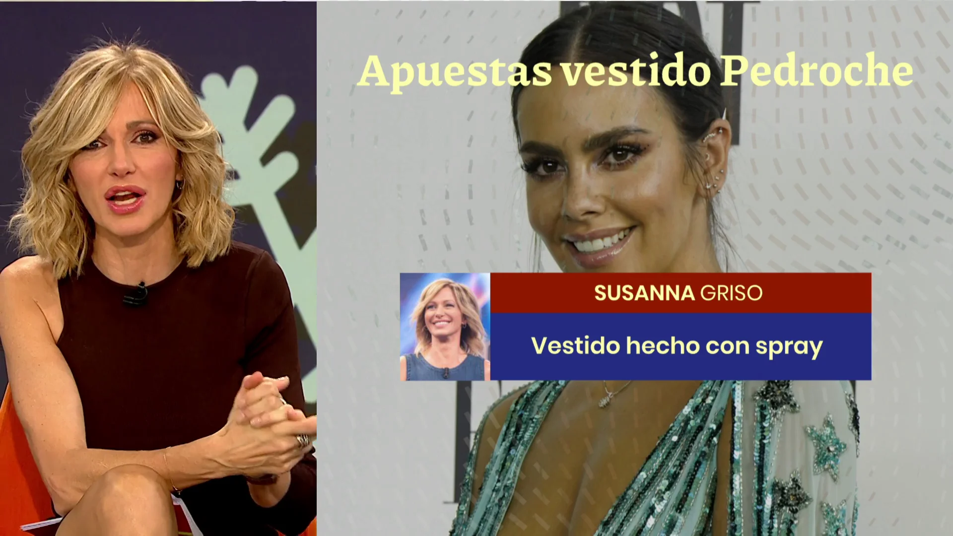 Pendientes del vestido de Cristina Pedroche Pendientes del vestido de Cristina Pedroche