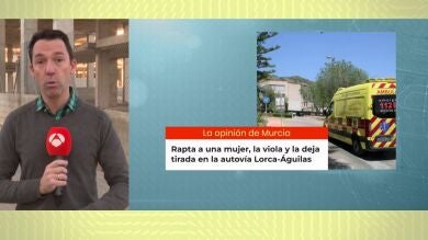 La mujer violada por un conductor en Murcia fue rescatada cuando deambulaba sola por la autovía