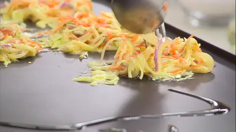 Coloca montoncitos sobre la plancha Coloca montoncitos sobre la plancha