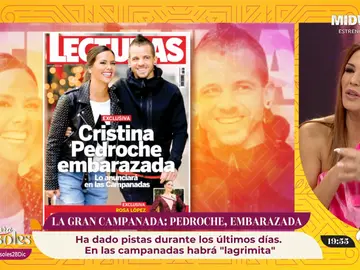 Tamara Gorro, sobre el posible embarazo de Cristina Pedroche: "Nos enteraremos por ella, que es a quien le toca decirlo" Tamara Gorro, sobre el posible embarazo de Cristina Pedroche: "Nos enteraremos por ella, que es a quien le toca decirlo"
