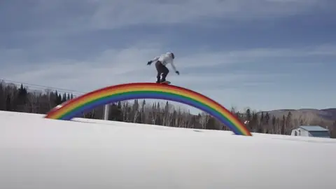 Sebastien Toutant, en acción en su vídeo 'Obstacle course' Sebastien Toutant, en acción en su vídeo 'Obstacle course'