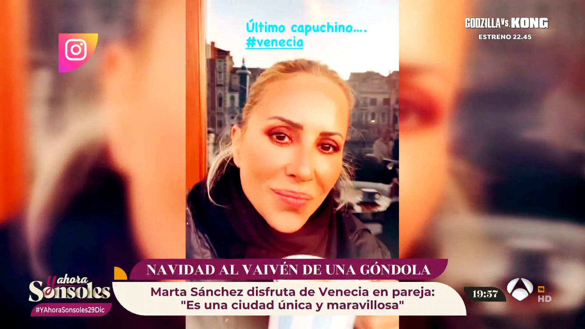 Marta S&aacute;nchez, divina en sus vacaciones al m&aacute;s puro estilo italiano: &iexcl;Se ha ido a Venecia por Navidad!