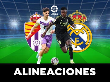 Alineación del Real Madrid hoy ante el Valladolid en el partido de Liga