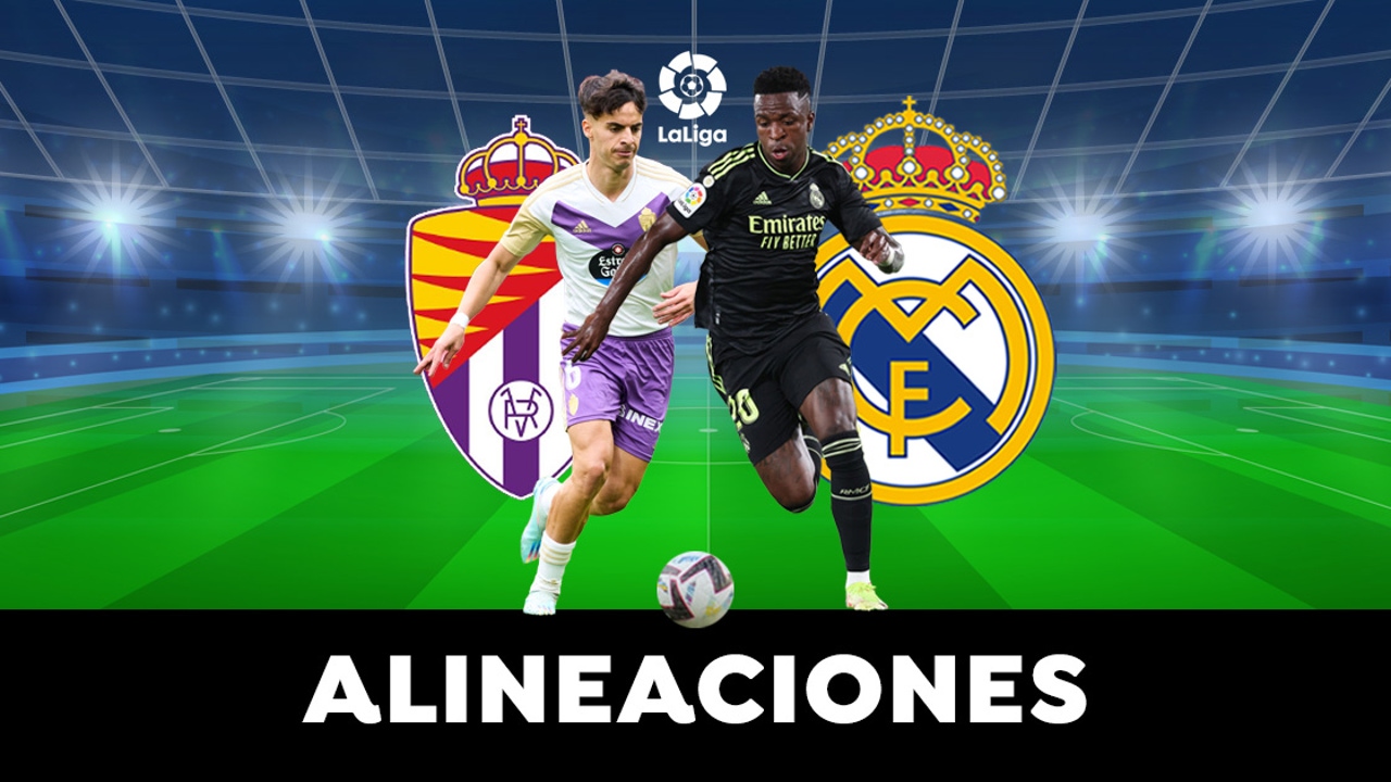 Alineación OFICIAL del Real Madrid hoy ante Valladolid en partido Liga