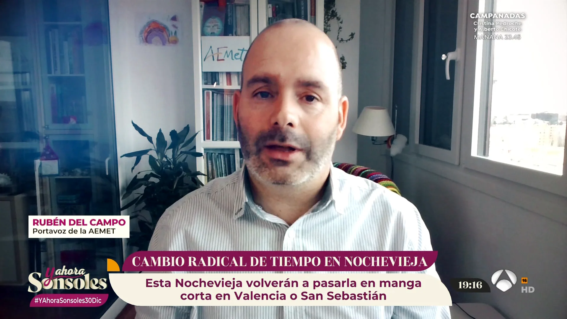Nos enfrentamos al fin de a&ntilde;o m&aacute;s caluroso: "Llover&aacute; en Galicia pero en el resto tendremos un tiempo estable"