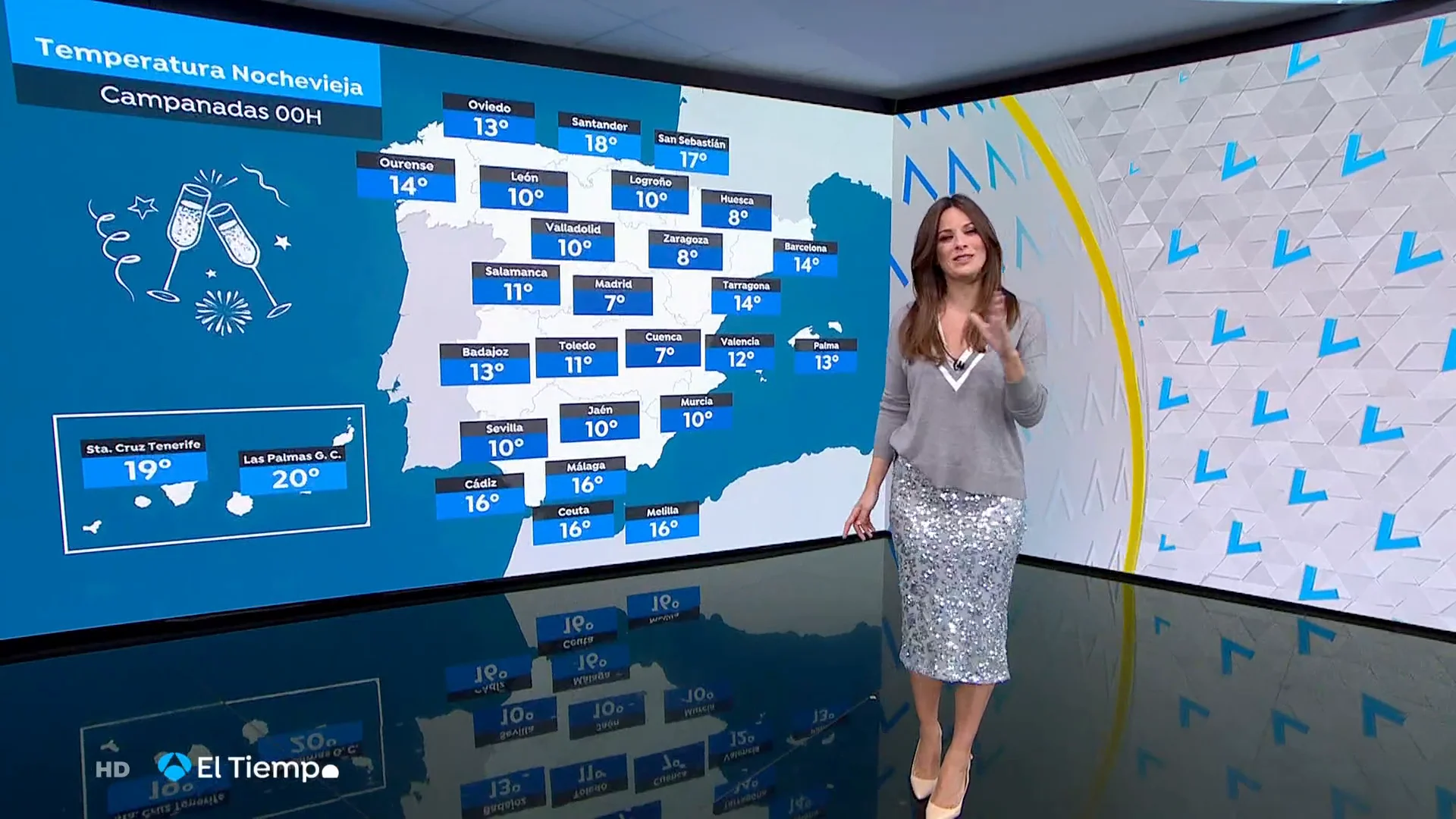 La última noche del año se despide con temperaturas cálidas y lluvias en el extremo norte La última noche del año se despide con temperaturas cálidas y lluvias en el extremo norte