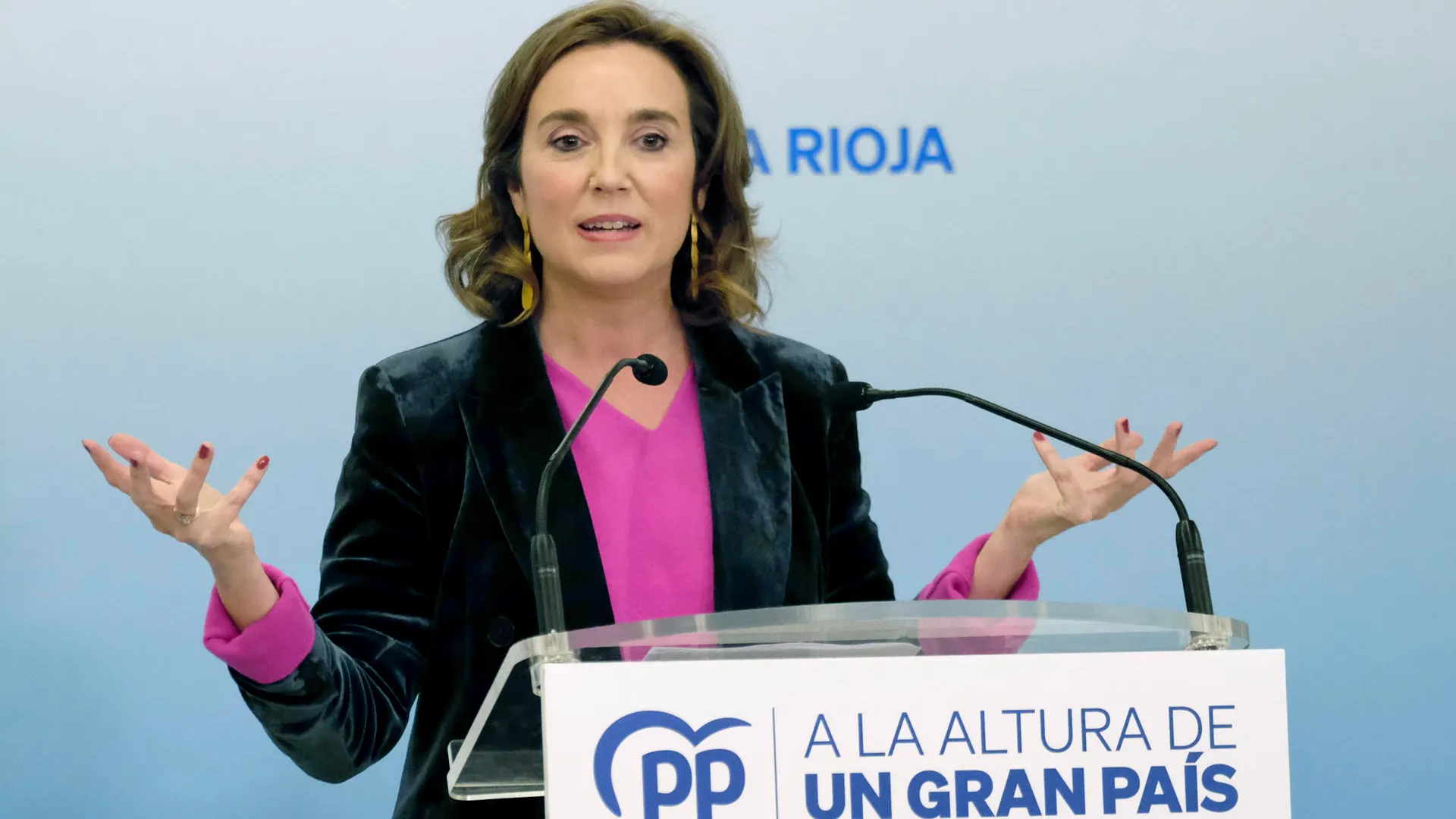 Cuca Gamarra, portavoz del PP en el Congreso Cuca Gamarra, portavoz del PP en el Congreso