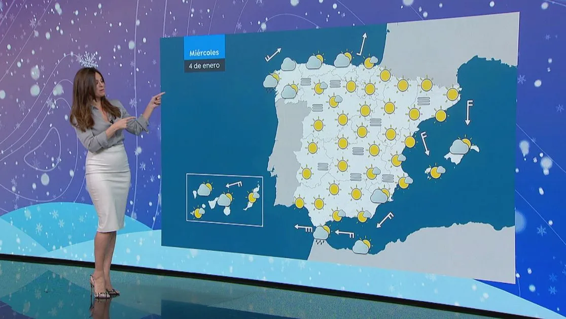 Mercedes Martín cuenta la previsión del tiempo Mercedes Martín cuenta la previsión del tiempo