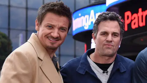 Mark Ruffalo y Jeremy Renner Mark Ruffalo y Jeremy Renner