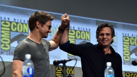 Mark Ruffalo y Jeremy Renner