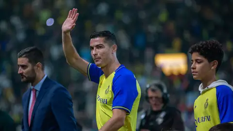 Cristiano Ronaldo, en la presentación con el Al Nassr Cristiano Ronaldo, en la presentación con el Al Nassr