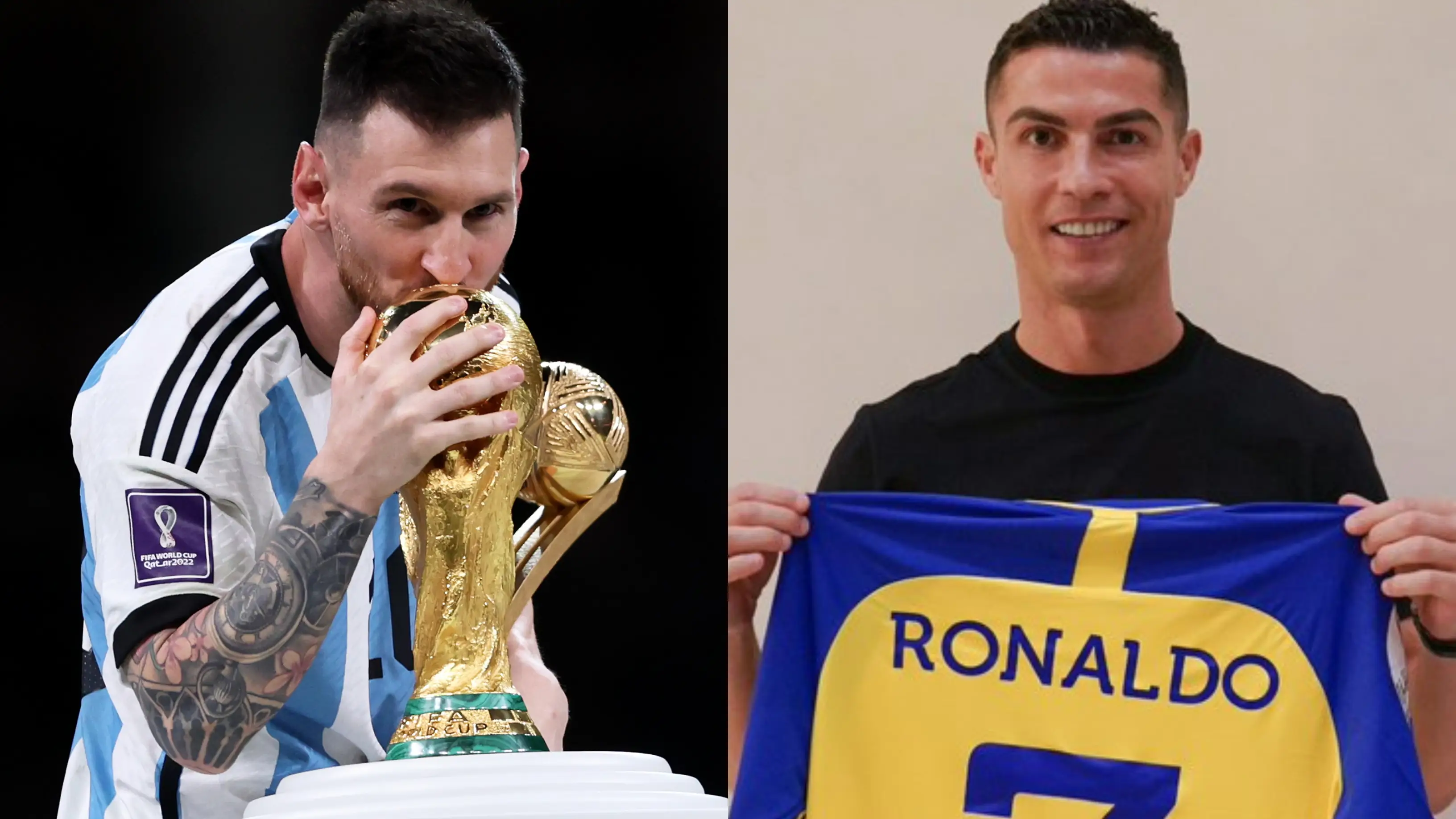 Leo Messi versus Cristiano Ronaldo