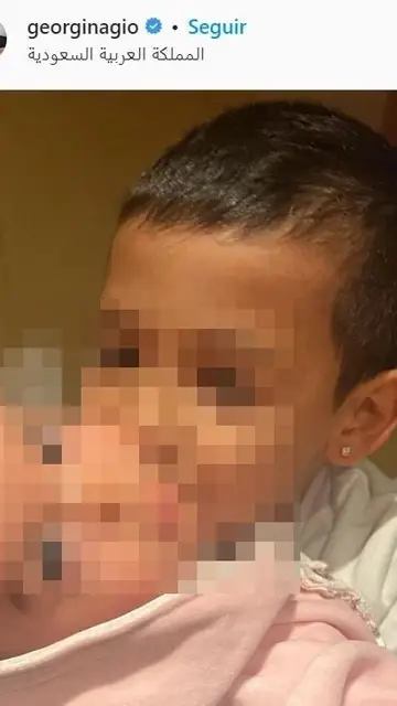 Instagram de Georgina Rodríguez Instagram de Georgina Rodríguez