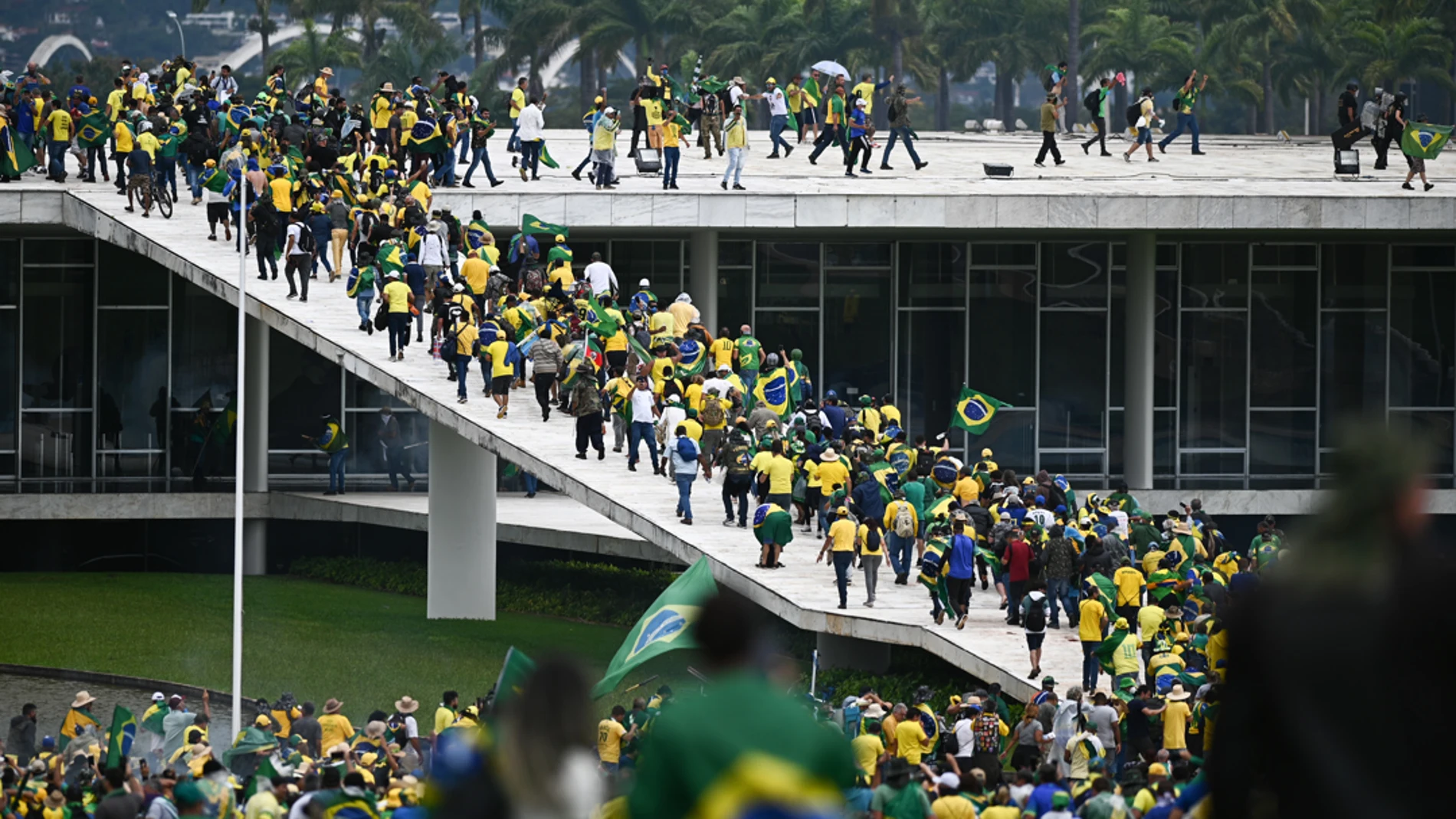Asalto al Congreso de Brasil por parte de los seguidores de Bolsonaro