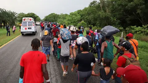 Situación humanitaria cada vez más grave en la frontera de México con Estados Unidos Situación humanitaria cada vez más grave en la frontera de México con Estados Unidos