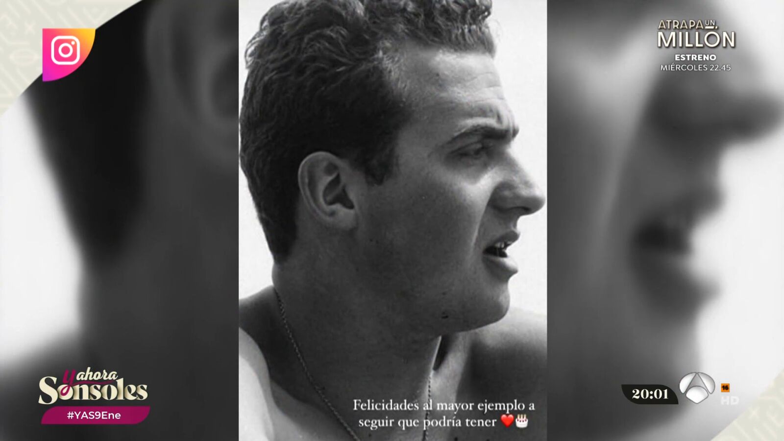 Victoria Federica felicita a Juan Carlos I: “Felicidades al mayor ejemplo a seguir que podría tener
