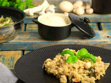 Risotto de setas Risotto de setas