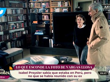 La historia detrás de la foto del encuentro de Mario Vargas Llosa con su exmujer, Patricia Llosa