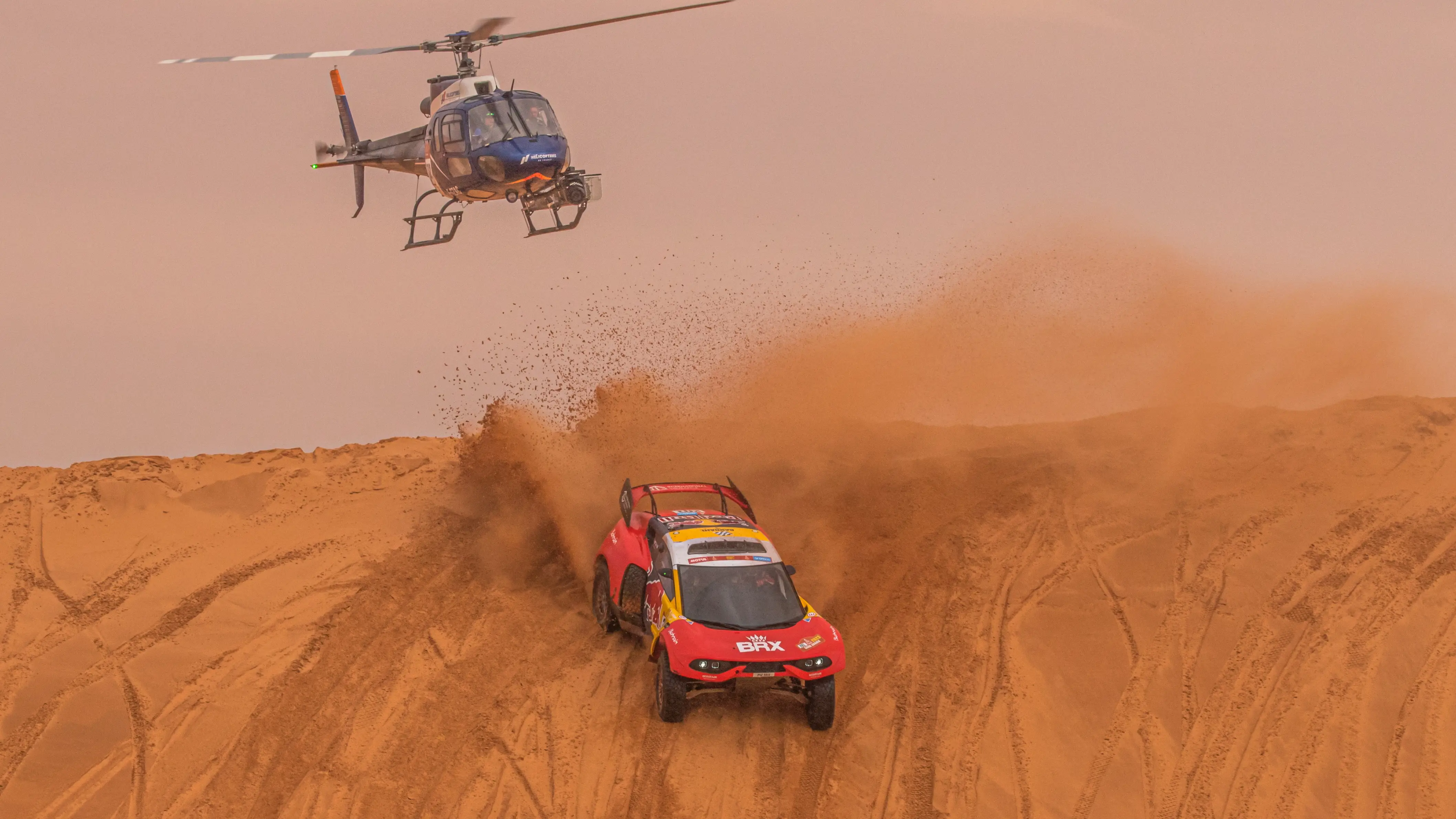 Sebastien Loeb, en acción en el Dakar Sebastien Loeb, en acción en el Dakar