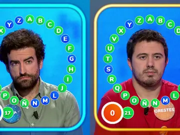 Orestes se planta con un “pobre” número de aciertos, ¿suficiente para que Rafa gane ‘El Rosco’? Orestes se planta con un “pobre” número de aciertos, ¿suficiente para que Rafa gane ‘El Rosco’?