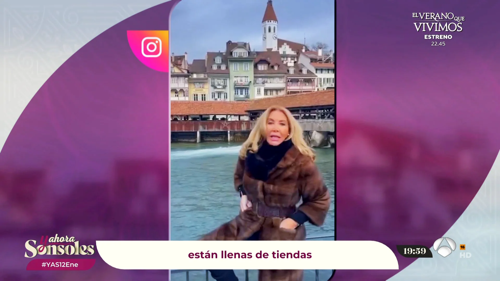 Norma Duval nos adentra en su vida en Suiza: as&iacute; es el pueblo en el que vive con su reci&eacute;n casado
