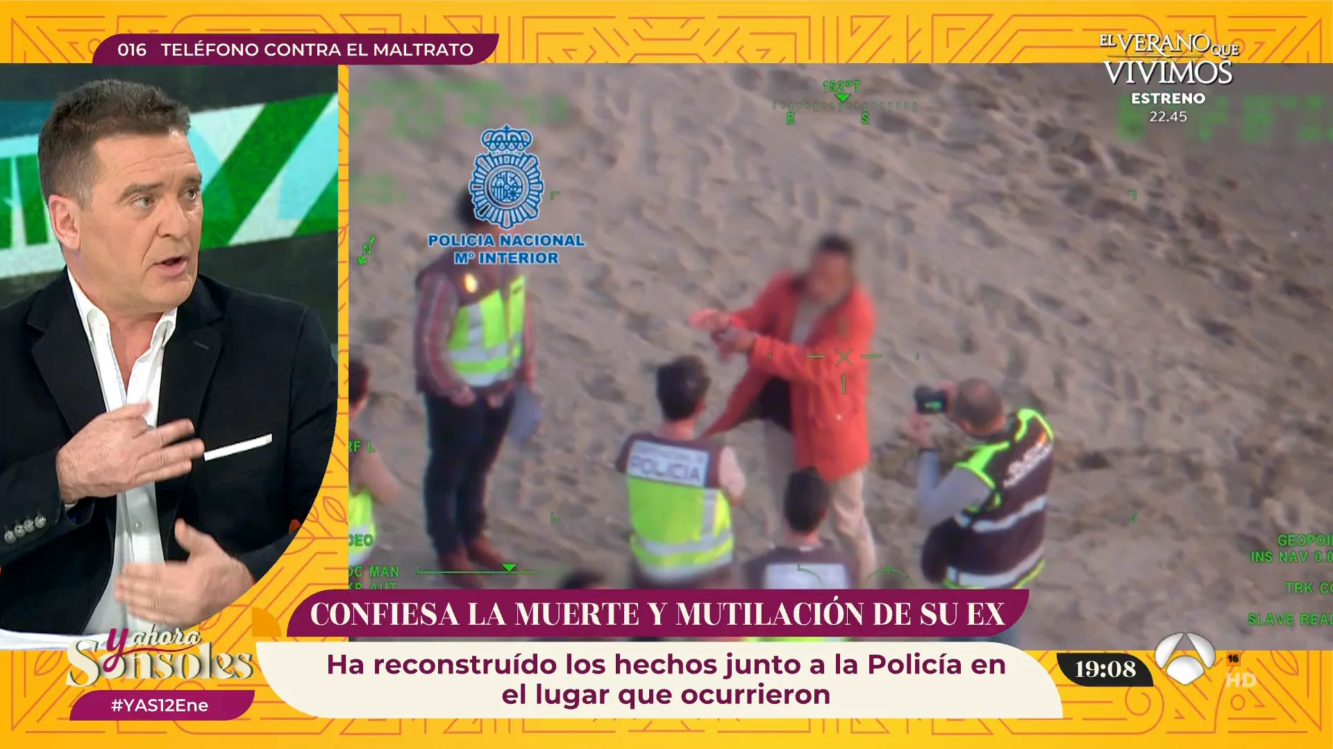 Carlos Qu&iacute;lez, sobre el crimen de Marbella: "La polic&iacute;a no descarta algo colateral a la violencia de g&eacute;nero"