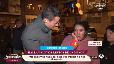 Amparo aún no sabe si los restos son de su hijo: 