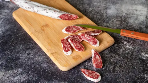 Fuet cortado al bies Fuet cortado al bies