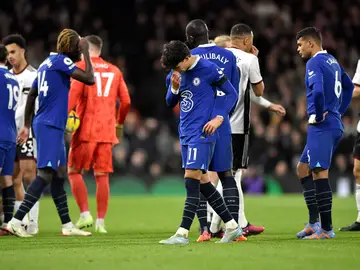 Joao Félix, tras ser expulsado en su debut con el Chelsea Joao Félix, tras ser expulsado en su debut con el Chelsea