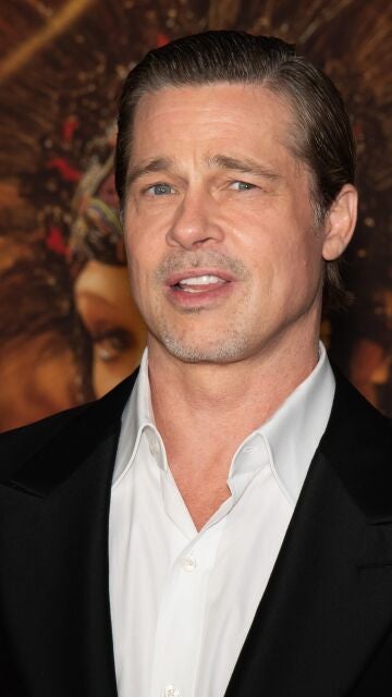 Brad Pitt en la premiere de su película 'Babylon'
