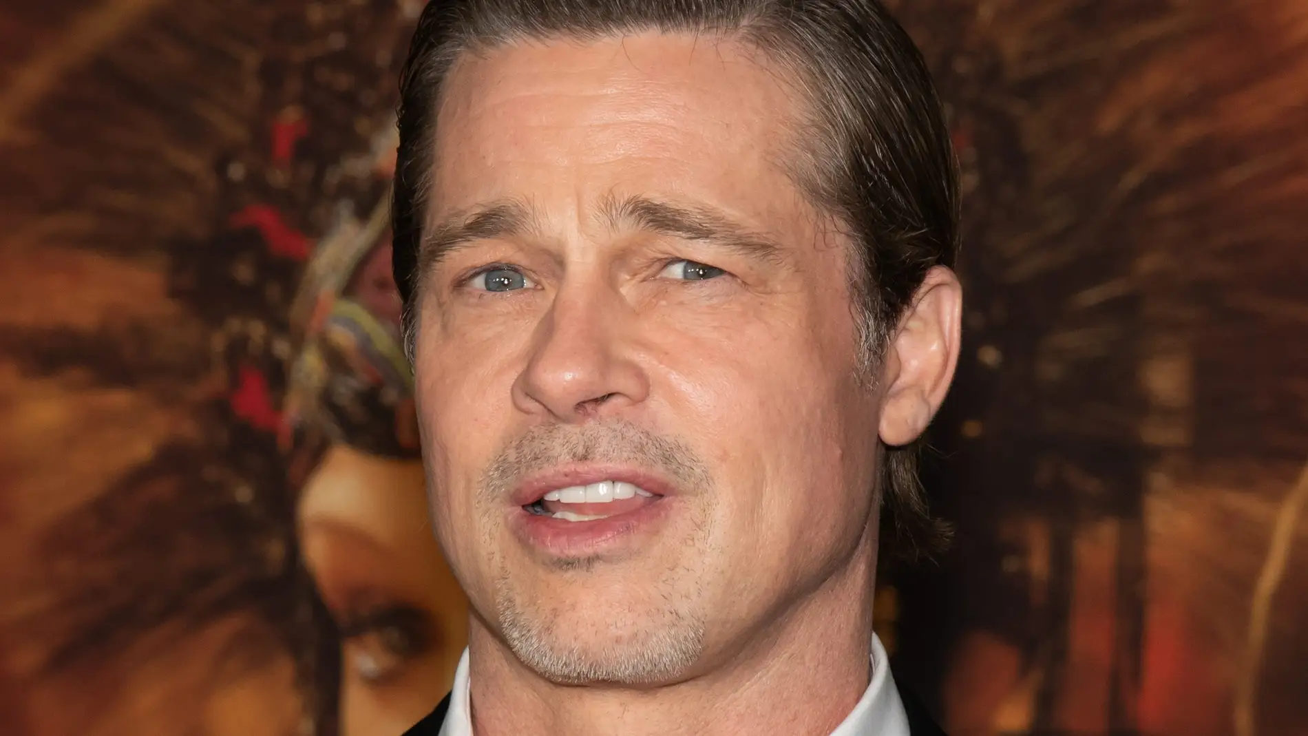 Brad Pitt en la premiere de su película 'Babylon'