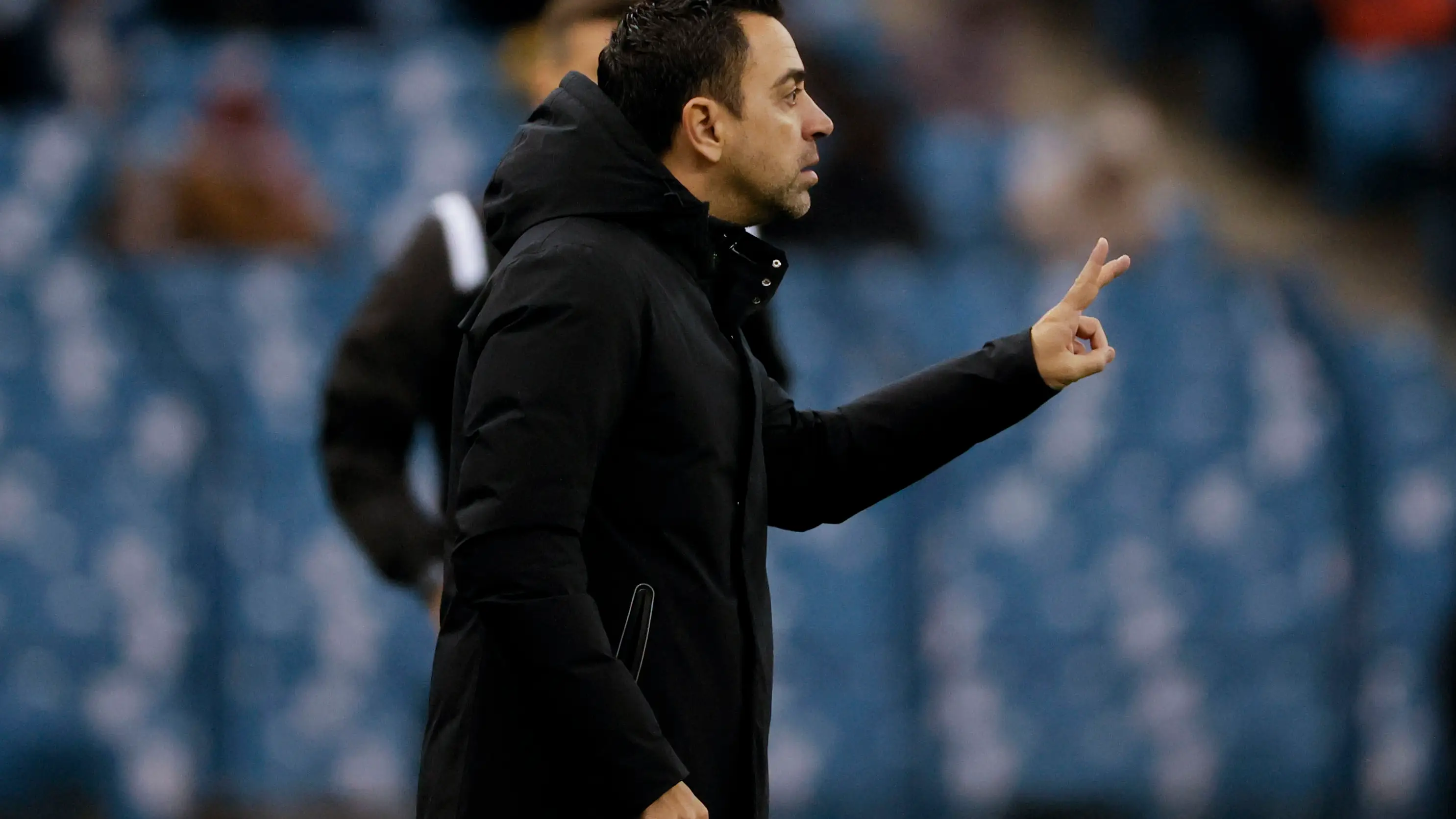 Xavi Hern&aacute;ndez, en el partido ante el Betis de la Supercopa de Espa&ntilde;a