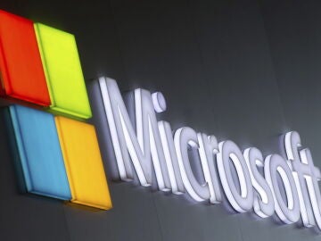 Imagen de archivo de un logo de Microsoft