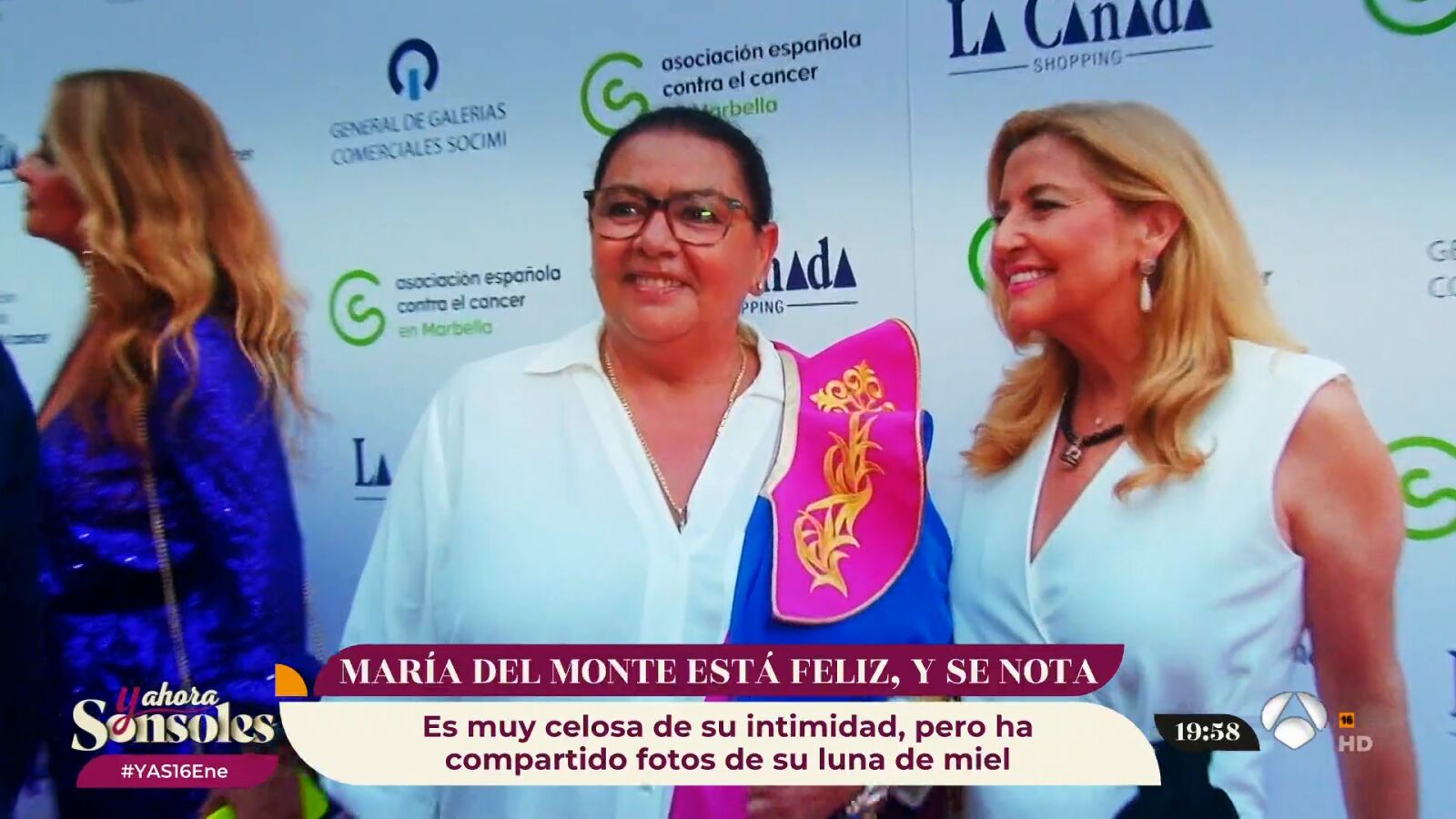 María del Monte muestra unas preciosas imágenes de su luna de miel en Egipto con Inma, su esposa