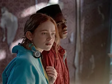 Sadie Sink (Max) y Caleb McLaughlin (Lucas) en 'Stranger Things' Sadie Sink (Max) y Caleb McLaughlin (Lucas) en 'Stranger Things'