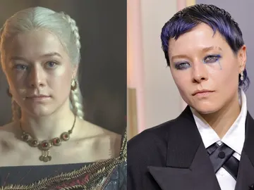 Emma D'Arcy es Rhaenyra Targaryen Emma D'Arcy es Rhaenyra Targaryen