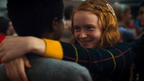 Sadie Sink (Max) y Caleb McLaughlin (Lucas) en 'Stranger Things'