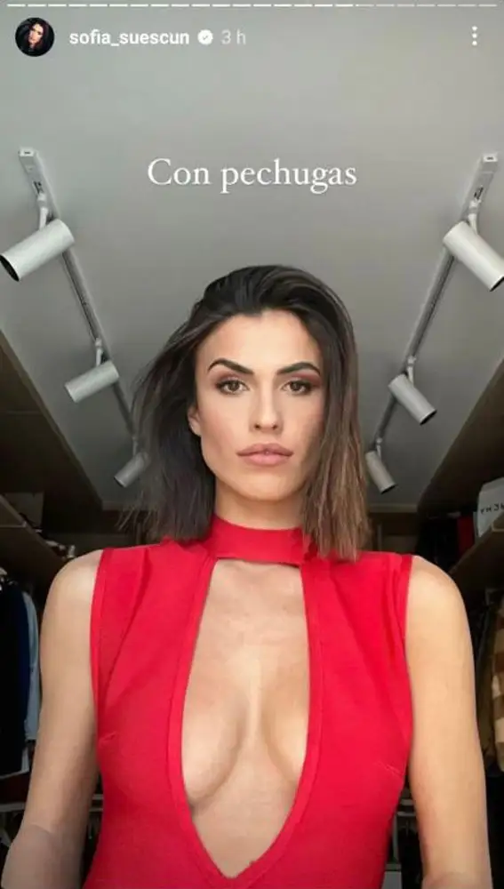 Sofía Suescun "con pechugas"