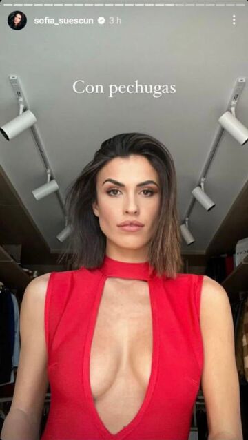 Sofía Suescun "con pechugas"
