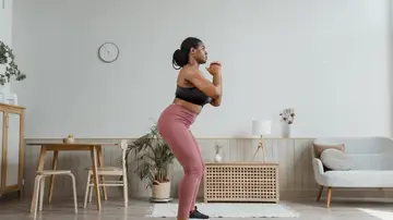 Mujer haciendo ejercicio