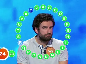 Rafa se escapa en ‘El Rosco’ hasta los 23 aciertos: ¿Se ‘ganará’ el naranja frente a Orestes? Rafa se escapa en ‘El Rosco’ hasta los 23 aciertos: ¿Se ‘ganará’ el naranja frente a Orestes?