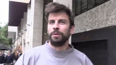 La despreocupada actitud de Piqué al preguntarle cómo se ha tomado Clara Chía los ataques de Shakira