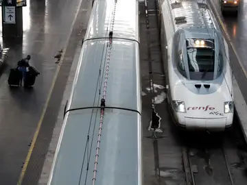 Renfe cancela la venta por un fallo eléctrico debido al temporal Renfe cancela la venta por un fallo eléctrico debido al temporal