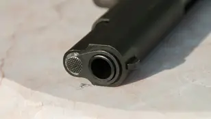 Imagen de archivo de una pistola