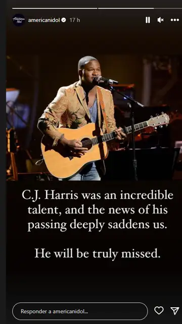 CJ Harris, concursante de 'American Idol' CJ Harris, concursante de 'American Idol'