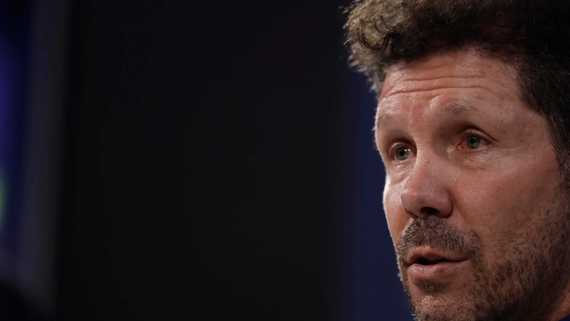 Simeone, en rueda de prensa