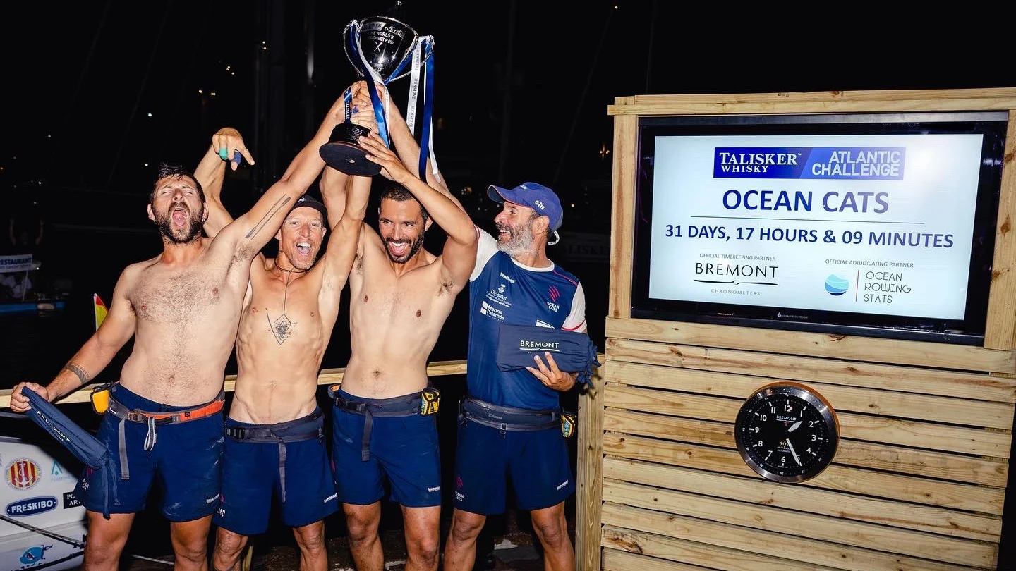 Los miembros del equipo Ocean Cats Los miembros del equipo Ocean Cats