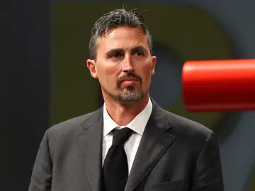 El exfutbolista italiano Dino Baggio El exfutbolista italiano Dino Baggio