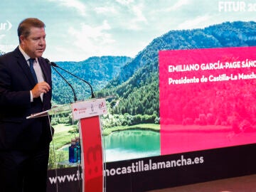 El presidente de Castilla- La Mancha, Emiliano García-Page
