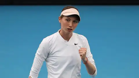 Cristina Bucsa en el Open de Australia Cristina Bucsa en el Open de Australia